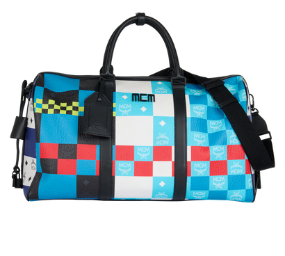 Medium Ottamar Checkerboard Weekender, front view